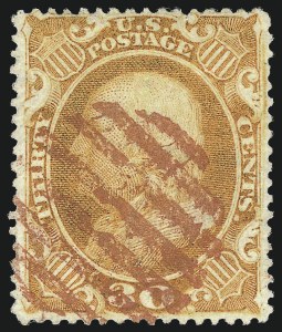 Sale Number 975, Lot Number 1227, 1857-60 Issue (Scott 18-39) Sale Number 975, Lot Number 1227, 1857-60 Issue (Scott 18-39)