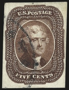 Sale Number 976, Lot Number 1159, 5c-12c 1851-56 Issue (Scott 12-17) Sale Number 976, Lot Number 1159, 5c-12c 1851-56 Issue (Scott 12-17)