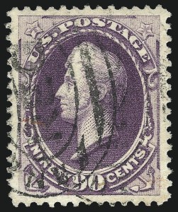 Sale Number 982, Lot Number 5516, 1881-87 American Bank Note Co. Issues (Scott 205-218) Sale Number 982, Lot Number 5516, 1881-87 American Bank Note Co. Issues (Scott 205-218)