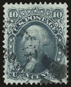 Sale Number 992, Lot Number 2160, 1867-68 Grilled Issue (F Grill - Scott 92-101) Sale Number 992, Lot Number 2160, 1867-68 Grilled Issue (F Grill - Scott 92-101)