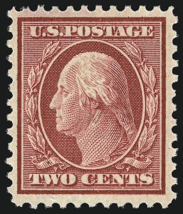 Sale 1007, Lot 2800, 1917-19 Issues (Scott 491-524), 2c Carmine (519) Sale 1007, Lot 2800, 1917-19 Issues (Scott 491-524)