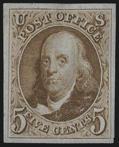 Sale Number 1014, Lot Number 1022, 1875 Reproduction of 1847 Issue (Scott 3-4) Sale Number 1014, Lot Number 1022, 1875 Reproduction of 1847 Issue (Scott 3-4)