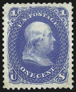 Sale Number 1014, Lot Number 1265, 1875 Re-Issue of 1861-66 Issue (Scott 102-111) Sale Number 1014, Lot Number 1265, 1875 Re-Issue of 1861-66 Issue (Scott 102-111)