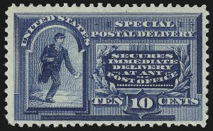 Sale 1033, Lot 4260, Air Post, Special Delivery, Official Seals, 10c Blue, Special Delivery (E2) Sale 1033, Lot 4260, Air Post, Special Delivery, Official Seals