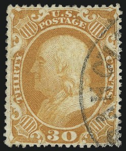 Sale Number 1050, Lot Number 172, 5c-90c 1857-60 Issue and 1875 Reprint (Scott 27-46) Sale Number 1050, Lot Number 172, 5c-90c 1857-60 Issue and 1875 Reprint (Scott 27-46)