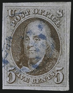 Sale Number 1050, Lot Number 39, 5c-10 1847 Issue and 1875 Reproduction of 1847 Issue (Scott 1-4) Sale Number 1050, Lot Number 39, 5c-10 1847 Issue and 1875 Reproduction of 1847 Issue (Scott 1-4)