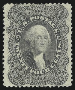 Sale Number 1092, Lot Number 1038, 1857-60 Issue and 1875 Reprint of 1857 Issue (Scott 18-47) Sale Number 1092, Lot Number 1038, 1857-60 Issue and 1875 Reprint of 1857 Issue (Scott 18-47)