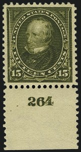 Sale Number 1111, Lot Number 205, 1895-1903 Watermarked Bureau Issues (Scott 264-284) Sale Number 1111, Lot Number 205, 1895-1903 Watermarked Bureau Issues (Scott 264-284)