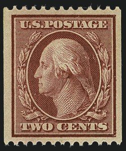 Sale Number 1111, Lot Number 297, 1908-10 Washington-Franklin Coils (Scott 348-356) Sale Number 1111, Lot Number 297, 1908-10 Washington-Franklin Coils (Scott 348-356)
