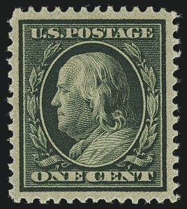 Sale Number 1111, Lot Number 311, 1909 Bluish Paper Issue (Scott 357-366) Sale Number 1111, Lot Number 311, 1909 Bluish Paper Issue (Scott 357-366)