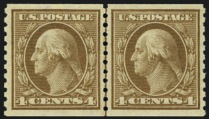 Sale Number 1111, Lot Number 489, 1913-15 Washington-Franklin Issues, Cont. (Scott 449-461) Sale Number 1111, Lot Number 489, 1913-15 Washington-Franklin Issues, Cont. (Scott 449-461)