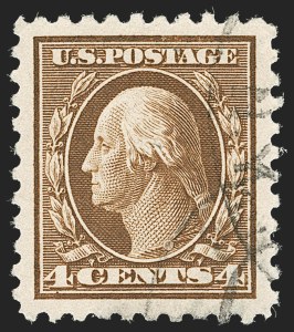 Sale Number 1174, Lot Number 187, 1912-15 Washington-Franklin Issue (Scott 405-461) Sale Number 1174, Lot Number 187, 1912-15 Washington-Franklin Issue (Scott 405-461)