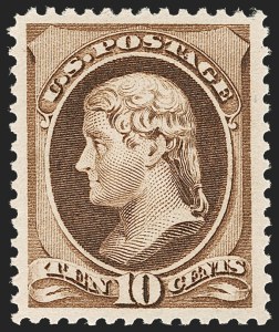 Sale Number 1192, Lot Number 272, 1879-88 American Bank Note Co. Issues (Scott 182-218) Sale Number 1192, Lot Number 272, 1879-88 American Bank Note Co. Issues (Scott 182-218)