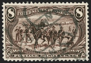Sale Number 1221, Lot Number 1418, 1898 Trans-Mississippi Issue (Scott 285-293) Sale Number 1221, Lot Number 1418, 1898 Trans-Mississippi Issue (Scott 285-293)