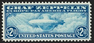 Sale 1227, Lot 3612, Air Post, $2.60 Graf Zeppelin (C15) Sale 1227, Lot 3612, Air Post