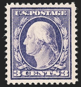 Sale Number 1231, Lot Number 284, 1910-13 Washington-Franklin Issue (Scott 374-396) Sale Number 1231, Lot Number 284, 1910-13 Washington-Franklin Issue (Scott 374-396)