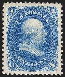 Sale Number 1232, Lot Number 1096, 1861-68 Issue (Scott 56-111) Sale Number 1232, Lot Number 1096, 1861-68 Issue (Scott 56-111)