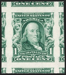 Sale Number 1232, Lot Number 1231, 1902-08 Issues (Scott 300-320) Sale Number 1232, Lot Number 1231, 1902-08 Issues (Scott 300-320)
