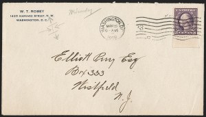 Sale 1233, Lot 1532, William T. Robey Letters, William T Sale 1233, Lot 1532, William T. Robey Letters