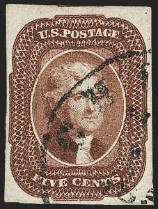 Sale Number 1240, Lot Number 159, 1851-56 Issue (Scott 5-17) Sale Number 1240, Lot Number 159, 1851-56 Issue (Scott 5-17)