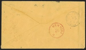 Sale 1248, Lot 2033, Mail to China, 30c Orange, F. Grill (100) Sale 1248, Lot 2033, Mail to China