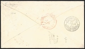 Sale 1248, Lot 2036, Mail to China, 30c Ultramarine & Carmine (121) Sale 1248, Lot 2036, Mail to China