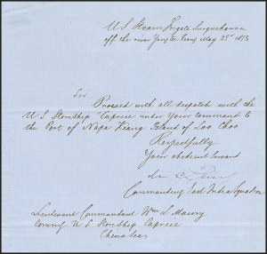Sale 1248, Lot 2065, Pre-Consulate Mail in Japan, Sale 1248, Lot 2065, Pre-Consulate Mail in Japan