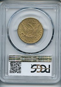 Liberty Eagle, $10, 1903 - O, 8753, Reverse
