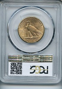 Princess Eagle, $10, 1912 - S, 8872, Reverse