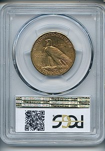 Princess Eagle, $10, 1914 - S, 8877, Reverse