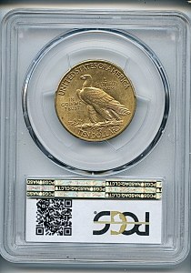Princess Eagle, $10, 1915 - , 8878, Reverse