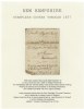 New Hampshire Stampless Covers Through 1857