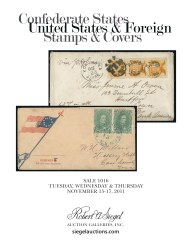 Sale No. 1016 — Siegel Auction Galleries
