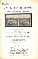 Sale No. 104 — Siegel Auction Galleries