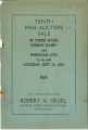 Sale 10 catalog cover