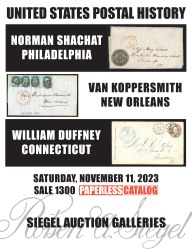 Sale No. 1300 — Siegel Auction Galleries