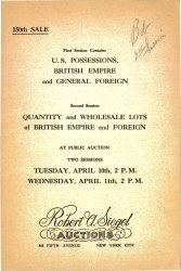 Sale No. 150 — Siegel Auction Galleries