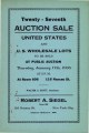 Sale 27 catalog cover