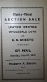 Sale 33 catalog cover