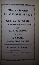 Sale No. 37 — Siegel Auction Galleries