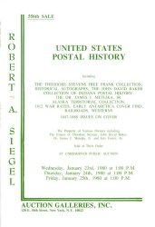 Sale No. 556 — Siegel Auction Galleries