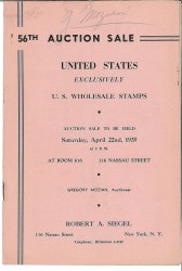 Sale No. 56 — Siegel Auction Galleries