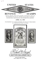Sale No. 617 — Siegel Auction Galleries
