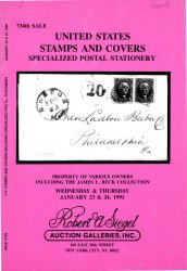 Sale No. 734 — Siegel Auction Galleries