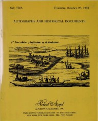 Sale No. 752A — Siegel Auction Galleries
