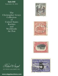 Sale No. 849 — Siegel Auction Galleries