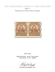 Sale No. 851 — Siegel Auction Galleries