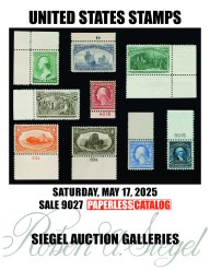 Sale No. 9027 — Siegel Auction Galleries