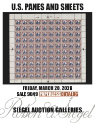 Sale No. 9049 — Siegel Auction Galleries