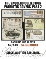 Sale No. 9057 — Siegel Auction Galleries